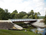 Bridge rail installed