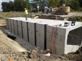 box culvert in place